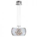 Curva 6 Light Ceiling Pendant Finished In Polished Chrome