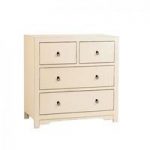 Anji Four Drawer Chest in Cream