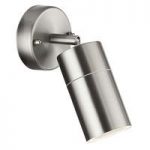 Stainless Steel 1 Lamp Outdoor Directional Wall Light