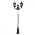 Bel Aire Cast Aluminium Black Outdoor Post Lamp