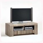 Monalisa 4 Wild Oak Lowboard TV Stand With 2 Shelf and 2 Drawer