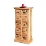Ouro 10 Drawers Wooden Chest Of Drawers