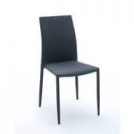 Mila Upholstered Grey Dining Chair
