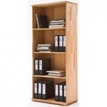 Cento Solid Core Beech Shelving Unit With 4 Shelf