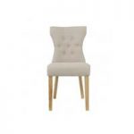 Optro Cappuccino Dining Chair With Oak Legs