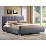 Braunston Grey Fabric Finish Double Bed
