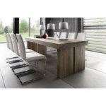 Dublin 8 Seater Dining Table In 180cm With Lotte Dining Chairs