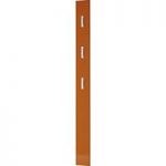 Colorado Coat Rack Wall Mounted In Orange High Gloss Front