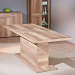 Utopia Extendable Dining Table In Wild Oak