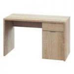 Ellington Dressing Table In Oak With 1 Door And 1 Drawer