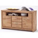 Santos Sideboard In Solid Knotty Oak With 2 Door And 2 Drawers