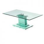 Columbus Rectangular Glass Coffee Table