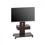 Sonax LCD TV Stand In Lava Glass With Black Frame