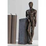 Homme Sculpture In Bronze And Grey