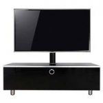 Cameo Hybrid Cantilever LCD TV Stand In High Gloss Black