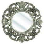 Roco Wall Mirror With Round Silver Frame