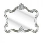Roberro Over Mantle Wall Mirror In Silver