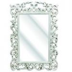 Rosco Ornate Wall Mirror In An Ivory Frame