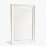 Boddem Wall Mirror In White Pine Cottage Style
