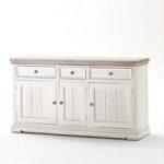 Opal Sideboard In White Pine With Drawers