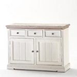 Opal Sideboard In White Pine With 3 Drawers