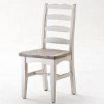 Opal Dining Chair Cottage Style In White Pine