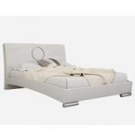 Joyce Double Size Bed In Cashmere High Gloss