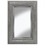 Zofia Decorative Wall Mirror Rectangular In Silver