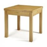 Darcey Extendable Dining Table Square In Solid Oak