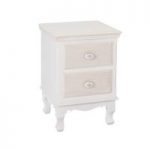 Julian Bedside Cabinet In Solid Pine With 2 Drawers
