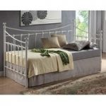 Florida Vintage Style Metal Daybed In Ivory