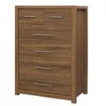 Mariona Chest of Drawers In Oak With 4+2 Drawers