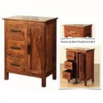 Athens Compact Sideboard In Solid Shesham Wood