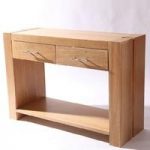 Electra Wooden Console Table With 2 Drawers