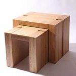 Electra Wooden Nest of Tables