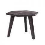Maxim Side Table In Rough Sawn Black Pine