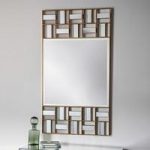 Middleton Wall Mirror Rectangular In Metal Frame