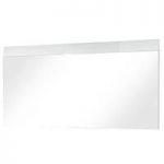 Adrian Large Wall Mirror In White High Gloss Fronts