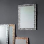 Fantom Wall Mirror Rectangular In Silver