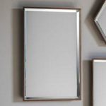 Allure Wall Mirror Rectagular In Copper With Wooden Frame