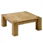 Liberty Wooden Coffee Table Square In Knotty Oak