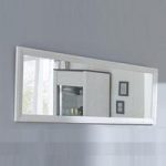 Canton Rectangular Wall Mirror In Anderson White Pine