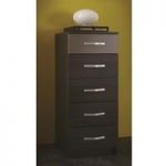Magnum Chest of Drawers In Vulcano Oak And Basalt