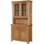 Solero Buffet Display Cabinet Small In Ashwood With 4 Doors