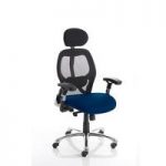 Coleen Home Office Chair In Serene With Castors