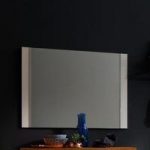 Romina Modern Wall Mirror Rectangular In Matt White