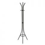 Winchester Steel Coat Stand In Black With 3 Hooks