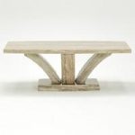 Colton Marble Coffee Table Rectangular In Cream