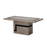 Brooke Contemporary Rectangular Marble Coffee Table