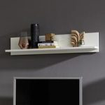 Terence Wall Mounted Display Shelf In White
